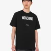 T-shirt z dzianiny z bawełny organicznej z nadrukiem