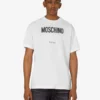 T-shirt z dzianiny z bawełny organicznej z nadrukiem