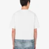 T-shirt z dzianiny z bawełny organicznej z nadrukiem T-shirt z dzianiny z bawełny organicznej z nadrukiem