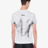 T-shirt z dzianiny z bawełny organicznej z nadrukiem