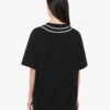 T-shirt z dzianiny z bawełny organicznej z nadrukiem