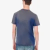 T-shirt z dzianiny z bawełny organicznej z nadrukiem