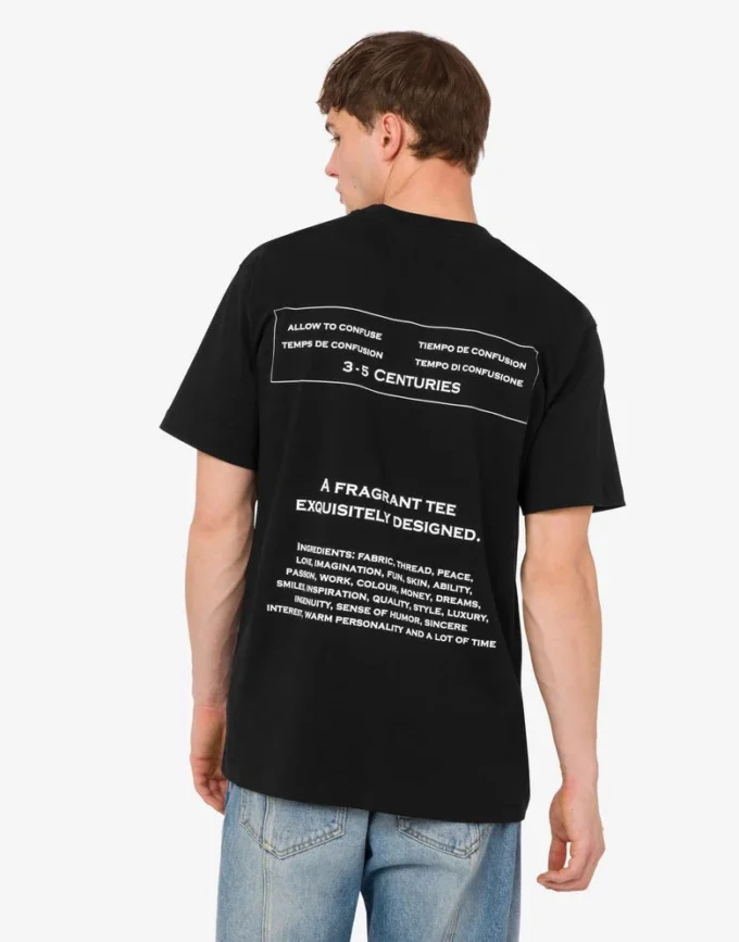 T-shirt z dzianiny z bawełny organicznej z nadrukiem T-shirt z dzianiny z bawełny organicznej z nadrukiem