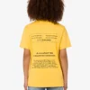T-shirt z dzianiny z bawełny organicznej z nadrukiem T-shirt z dzianiny z bawełny organicznej z nadrukiem