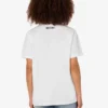 T-shirt z dzianiny z bawełny organicznej z nadrukiem T-shirt z dzianiny z bawełny organicznej z nadrukiem