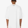 T-shirt z dzianiny z bawełny organicznej z nadrukiem