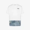T-shirt z dzianiny z bawełny organicznej z nadrukiem T-shirt z dzianiny z bawełny organicznej z nadrukiem