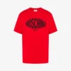 T-shirt z dzianiny z bawełny organicznej z nadrukiem