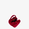 Torba Moschino Love Me z aksamitu