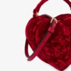 Torba Moschino Love Me z aksamitu