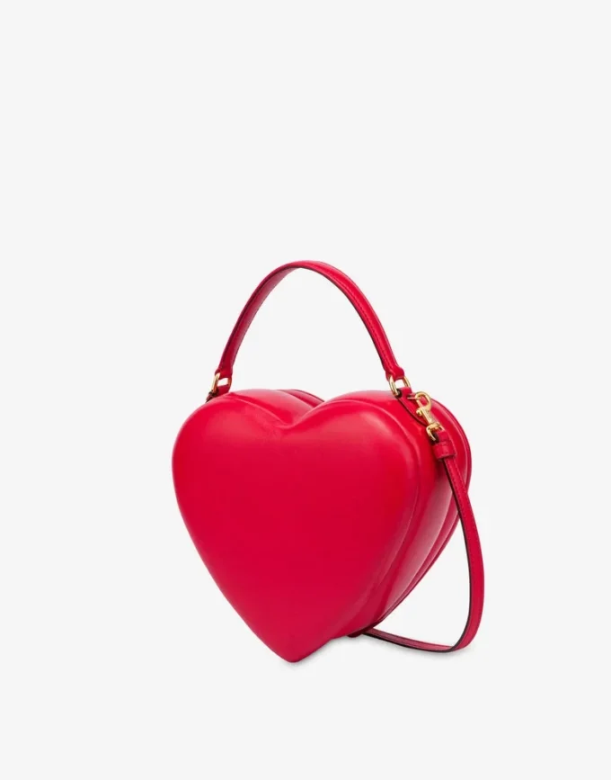 Torba Moschino Love Me z nappa
