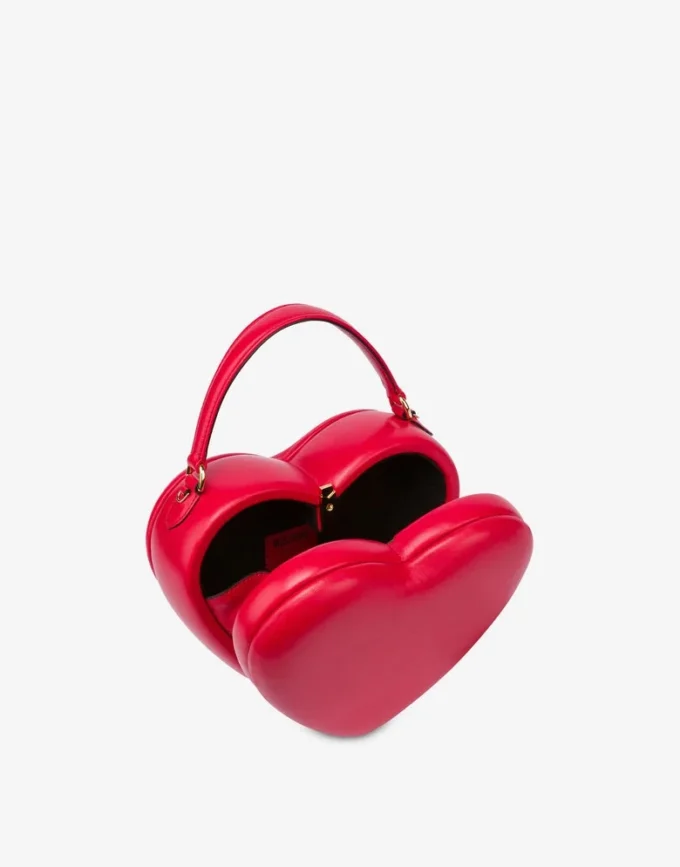 Torba Moschino Love Me z nappa