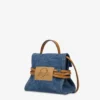 Torba Moschino Tie Me z dżinsu
