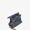 Torba Moschino Tie Me z dżinsu