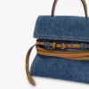 Torba Moschino Tie Me z dżinsu