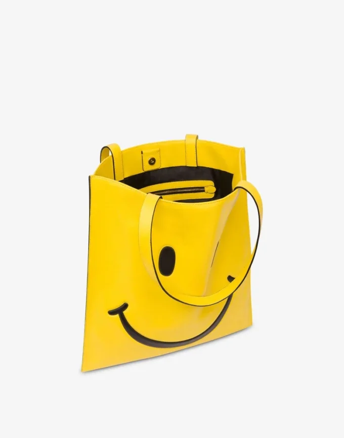 Torba na zakupy z nappa Smiley® Torba na zakupy z nappa Smiley®