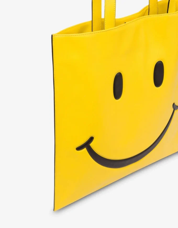 Torba na zakupy z nappa Smiley® Torba na zakupy z nappa Smiley®