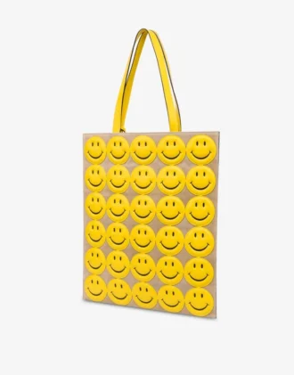 Torba na zakupy z zamszu Allover Smiley®