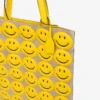 Torba na zakupy z zamszu Allover Smiley® Torba na zakupy z zamszu Allover Smiley®