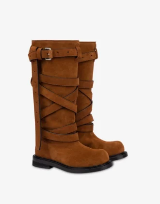Zamszowe buty