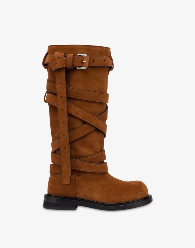Zamszowe buty