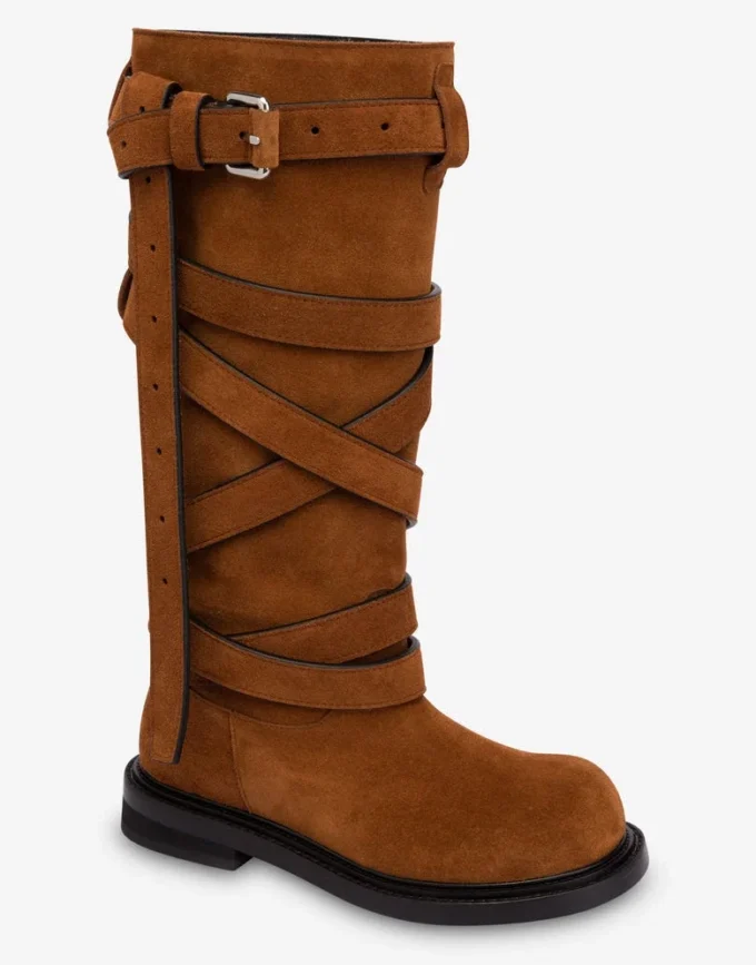 Zamszowe buty